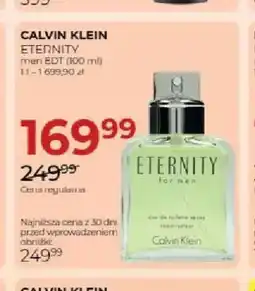Jawa Drogerie Woda toaletowa Calvin Klein Eternity oferta