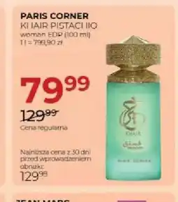 Jawa Drogerie Woda perfumowana Paris Corner Khair Pistachio oferta