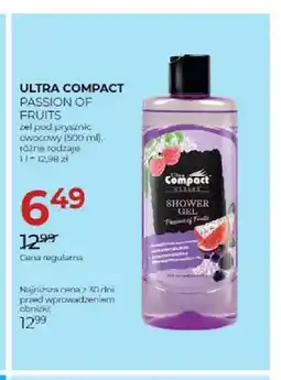 Jawa Drogerie Żel pod prysznic Ultra Compact Passion of Fruits oferta