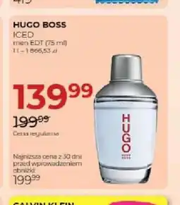 Jawa Drogerie Woda toaletowa Hugo Boss Iced oferta