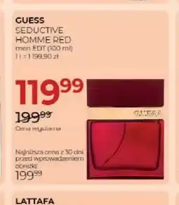 Jawa Drogerie Woda toaletowa Guess Seductive Homme Red oferta