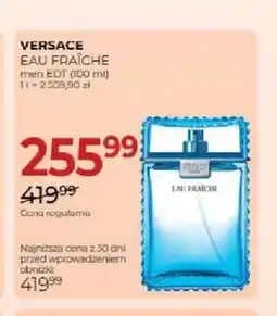 Jawa Drogerie Woda toaletowa Versace Eau Fraiche oferta