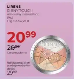 Jawa Drogerie Mineralny rozświetlacz Lirene Shiny Touch oferta