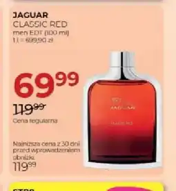 Jawa Drogerie Woda toaletowa Jaguar Classic Red oferta