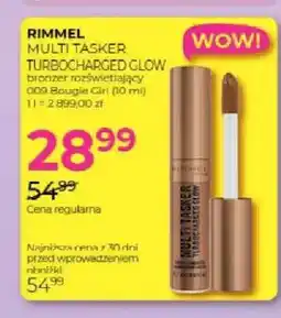 Jawa Drogerie Bronzer rozświetlający Rimmel Multi Tasker Turbocharged Glow oferta