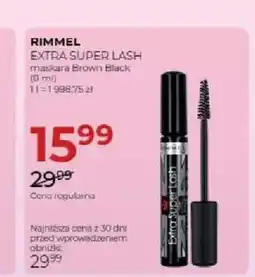 Jawa Drogerie Maskara Rimmel Extra Super Lash oferta