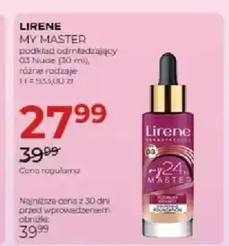Jawa Drogerie Podkład odmładzający Lirene My Master oferta