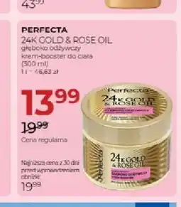 Jawa Drogerie Krem-booster do ciała głęboko odżywczy Perfecta 24K Gold & Rose Oil oferta