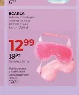 Jawa Drogerie Żelowa chłodząca opaska na oczy Ecarla oferta