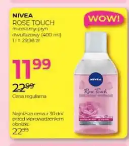 Jawa Drogerie Płyn micelarny dwufazowy Nivea Rose Touch oferta