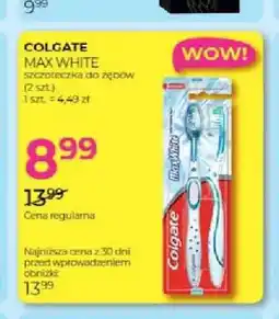 Jawa Drogerie Szczoteczka do zębów Colgate Max White 2-pak oferta