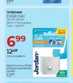 Jawa Drogerie Nić do zębów Jordan Everyday oferta
