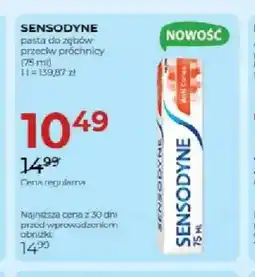 Jawa Drogerie Pasta do zębów przeciw próchnicy Sensodyne oferta