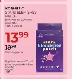 Jawa Drogerie Plasterki na wypryski Kormesic Stars Blemishes Patch oferta