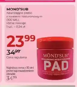 Jawa Drogerie Nawilżające płatki Mond'sub oferta