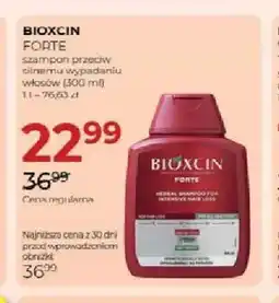 Jawa Drogerie Szampon przeciw silnemu wypadaniu włosów Bioxcin Forte oferta