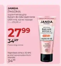 Jawa Drogerie Balsam do ciała Ujędrnienie Janda Pharma oferta