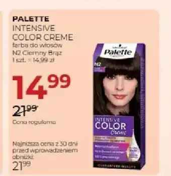 Farba do włosów Palette Intensive Color Creme N2 Ciemny Brąz
