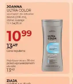 Jawa Drogerie Szampon do włosów blond Joanna Ultra Color oferta