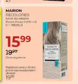 Jawa Drogerie Toner do włosów Marion Recolored Piasek Pustyni oferta