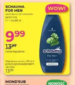 Jawa Drogerie Szampon do włosów Schauma For Men oferta