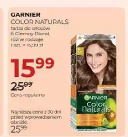 Jawa Drogerie Farba do włosów Garnier Color Naturals 6 Ciemny Blond oferta