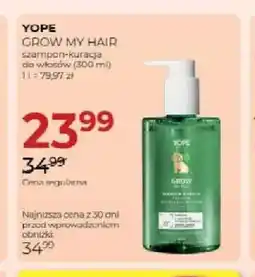 Jawa Drogerie Szampon-kuracja do włosów Yope Grow My Hair oferta