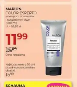 Jawa Drogerie Szampon do włosów rozjaśnione i siwe Marion Color Esperto oferta