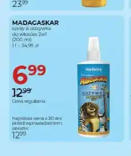 Jawa Drogerie Spray & odżywka do włosów 2w1 Madagaskar oferta