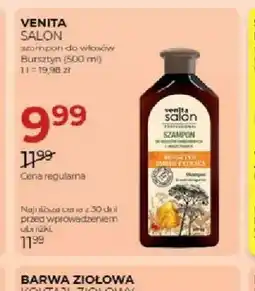 Jawa Drogerie Szampon do włosów Bursztyn Venita Salon oferta