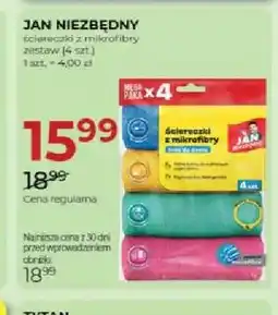 Jawa Drogerie Ściereczki z mikrofibry Jan Niezbędny 4-pak oferta
