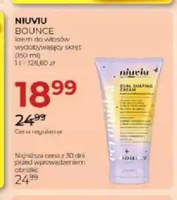 Jawa Drogerie Krem do stylizacji wydobywający skręt Niuviu Bounce oferta