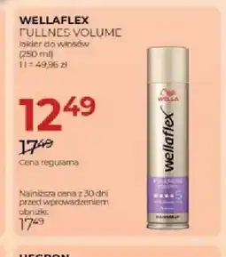 Jawa Drogerie Lakier do włosów Wellaflex Fullness Volume oferta