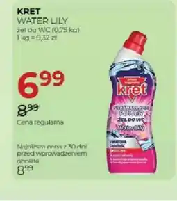Jawa Drogerie Żel do WC Kret Water Lily oferta