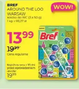 Jawa Drogerie Kostka do WC Bref Around the Loo Warsaw 3-pak oferta