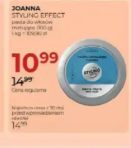 Jawa Drogerie Pasta do włosów matująca Joanna Styling Effect oferta
