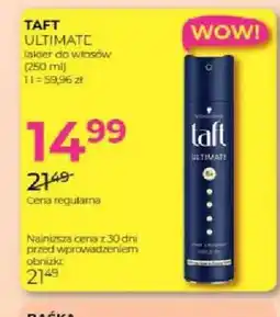 Jawa Drogerie Lakier do włosów Taft Ultimate oferta
