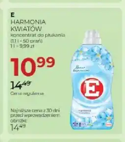 Jawa Drogerie Koncentrat do płukania E Harmonia Kwiatów oferta