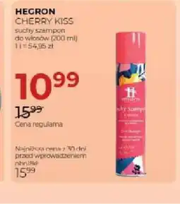 Jawa Drogerie Suchy szampon do włosów Hegron Cherry Kiss oferta