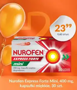 DOZ.PL Lek Nurofen Express Forte Mini 400mg oferta