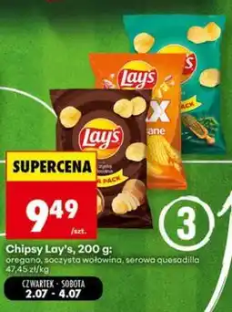 Biedronka Chipsy Lay's oferta
