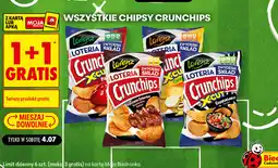 Biedronka Wszystkie chipsy Crunchips oferta