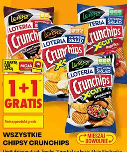 Biedronka Lorenz Crunchips Chipsy oferta