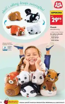 Biedronka Pluszak dwustronny oferta