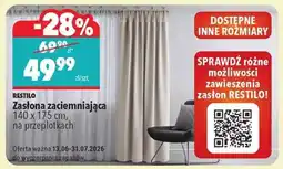 Biedronka Zasłona zaciemniająca oferta