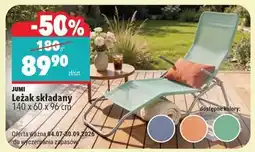 Biedronka Leżak składany oferta