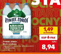 Kaufland Woda źródlana Żywiec Zdrój gazowana 6-pak oferta