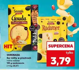 Kaufland Ser żółty w plastrach Serenada Gouda z kurkami i cebulką oferta