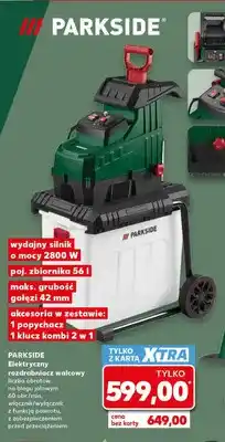 Kaufland Elektryczny rozdrabniacz walcowy Parkside 2800W oferta