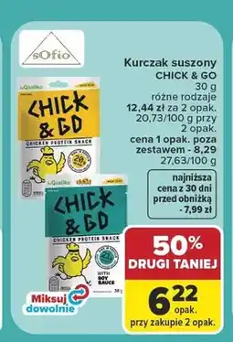 Carrefour Kurczak suszony soFio Chick & Go oferta